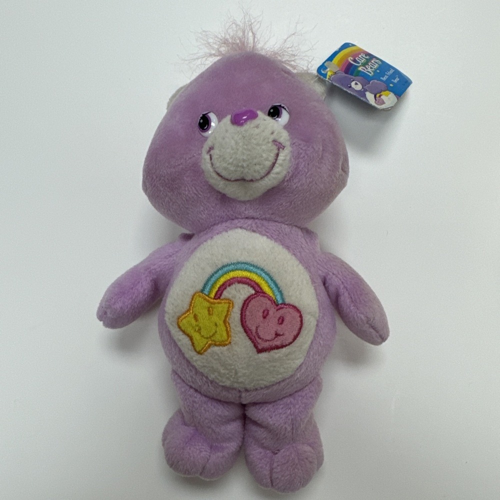 Lot of 2- Care Bears vintage Best Friend Bear 2004‎ And King Funshine Bear 2004 - Picture 2 of 10